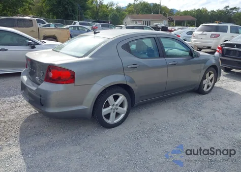 2012 Dodge Avenger Sxt from USA, damaged, VIN 1C3CDZCB1CN233089